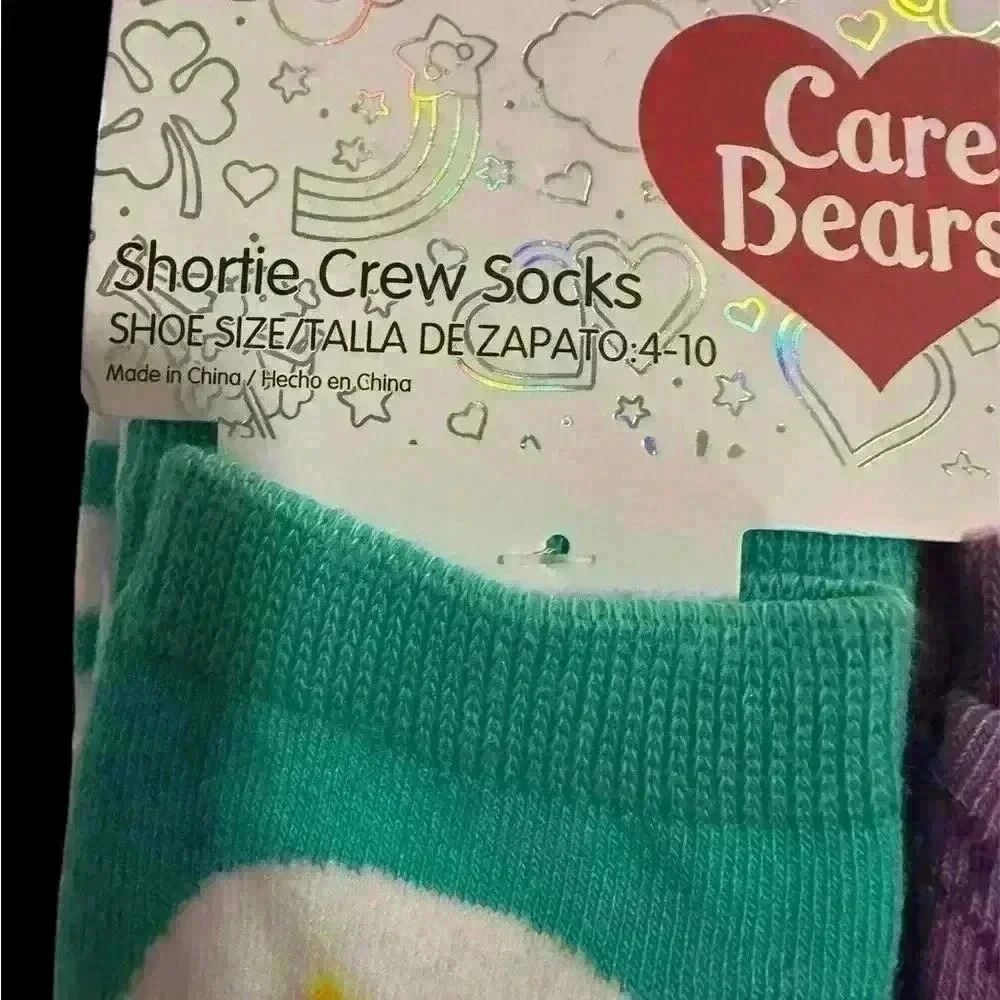 Care Bears 🐻 Shortie Crew Socks - Picture 3 of 5